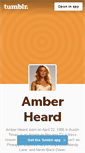 Mobile Screenshot of amber-heard.tumblr.com