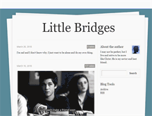 Tablet Screenshot of littlebridges.tumblr.com