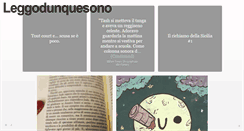 Desktop Screenshot of leggodunquesono.tumblr.com