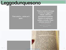 Tablet Screenshot of leggodunquesono.tumblr.com