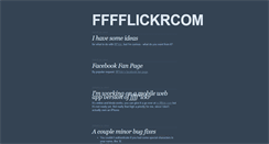 Desktop Screenshot of fffflickrcom.tumblr.com