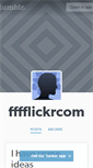 Mobile Screenshot of fffflickrcom.tumblr.com