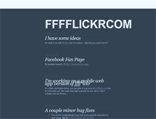 Tablet Screenshot of fffflickrcom.tumblr.com