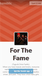 Mobile Screenshot of forthefame-fanfic.tumblr.com