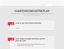 Tablet Screenshot of giantsmidnightreplay.tumblr.com