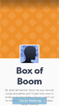 Mobile Screenshot of boxofboom.tumblr.com