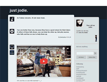 Tablet Screenshot of jodiebabodie.tumblr.com