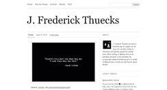 Desktop Screenshot of jfthuecks.tumblr.com