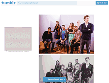 Tablet Screenshot of joseph-morgan.tumblr.com