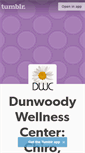 Mobile Screenshot of dunwoodywellness.tumblr.com