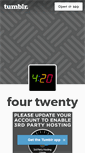 Mobile Screenshot of 4-20.tumblr.com