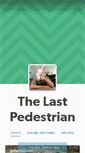 Mobile Screenshot of lastpedestrian.tumblr.com