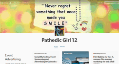 Desktop Screenshot of pathedicgirl12.tumblr.com