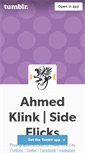 Mobile Screenshot of ahmedklink.tumblr.com