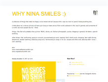 Tablet Screenshot of ninasmiles.tumblr.com