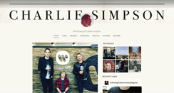 Desktop Screenshot of charliesimpsonmusic.tumblr.com