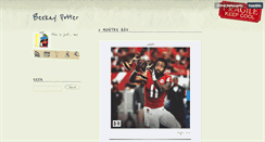 Desktop Screenshot of beekaypotts.tumblr.com