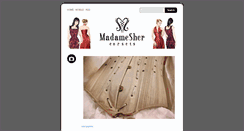 Desktop Screenshot of madamesher.tumblr.com