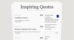 Desktop Screenshot of inspiring-quotes.tumblr.com