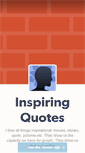 Mobile Screenshot of inspiring-quotes.tumblr.com