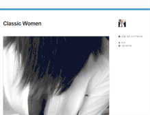 Tablet Screenshot of classicwomen.tumblr.com