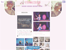 Tablet Screenshot of eternalcolour.tumblr.com