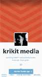 Mobile Screenshot of krikitmedia.tumblr.com