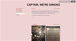 Desktop Screenshot of captainweresinking.tumblr.com