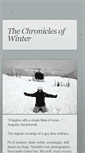 Mobile Screenshot of chroniclesofwinter.tumblr.com