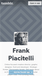 Mobile Screenshot of frankpiacitelli.tumblr.com