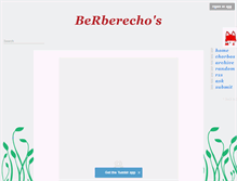 Tablet Screenshot of berberechos.tumblr.com