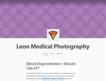 Tablet Screenshot of leonphotographic.tumblr.com