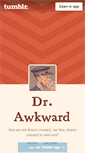 Mobile Screenshot of drawkward.tumblr.com