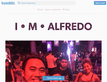 Tablet Screenshot of alfredoseow.tumblr.com