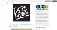 Desktop Screenshot of nohoartsdistrict.tumblr.com