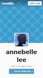 Mobile Screenshot of annebelle-lee.tumblr.com