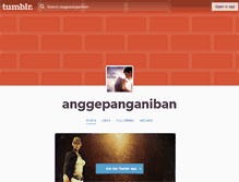 Tablet Screenshot of anggepanganiban.tumblr.com