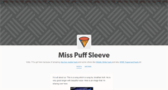 Desktop Screenshot of miss-puff-sleeve.tumblr.com