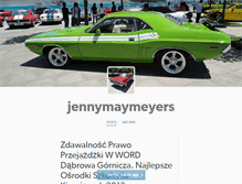 Tablet Screenshot of jennymaymeyers.tumblr.com