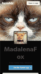 Mobile Screenshot of madalenafox.tumblr.com