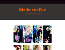 Tablet Screenshot of madalenafox.tumblr.com