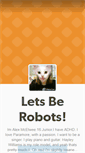 Mobile Screenshot of letsberobots.tumblr.com
