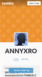 Mobile Screenshot of annyxro.tumblr.com