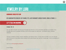 Tablet Screenshot of jewelrybylori.tumblr.com