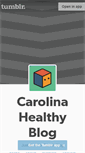 Mobile Screenshot of carolinateenhealth.tumblr.com