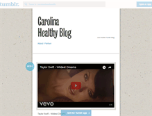 Tablet Screenshot of carolinateenhealth.tumblr.com