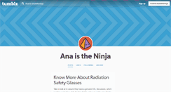 Desktop Screenshot of anaistheninja.tumblr.com