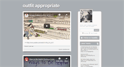 Desktop Screenshot of outfitappropriate.tumblr.com