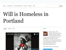 Tablet Screenshot of homelessinportland.tumblr.com