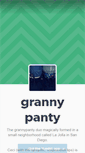 Mobile Screenshot of grannypanty.tumblr.com